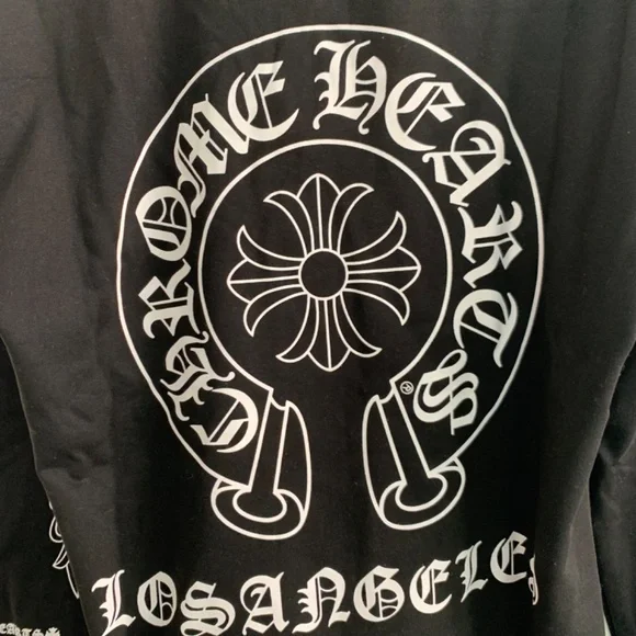 Chrome Hearts Cross Floral Logo Hoodie